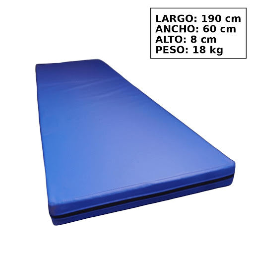 Colchoneta para Camilla 190cm 18Kg Alta densidad