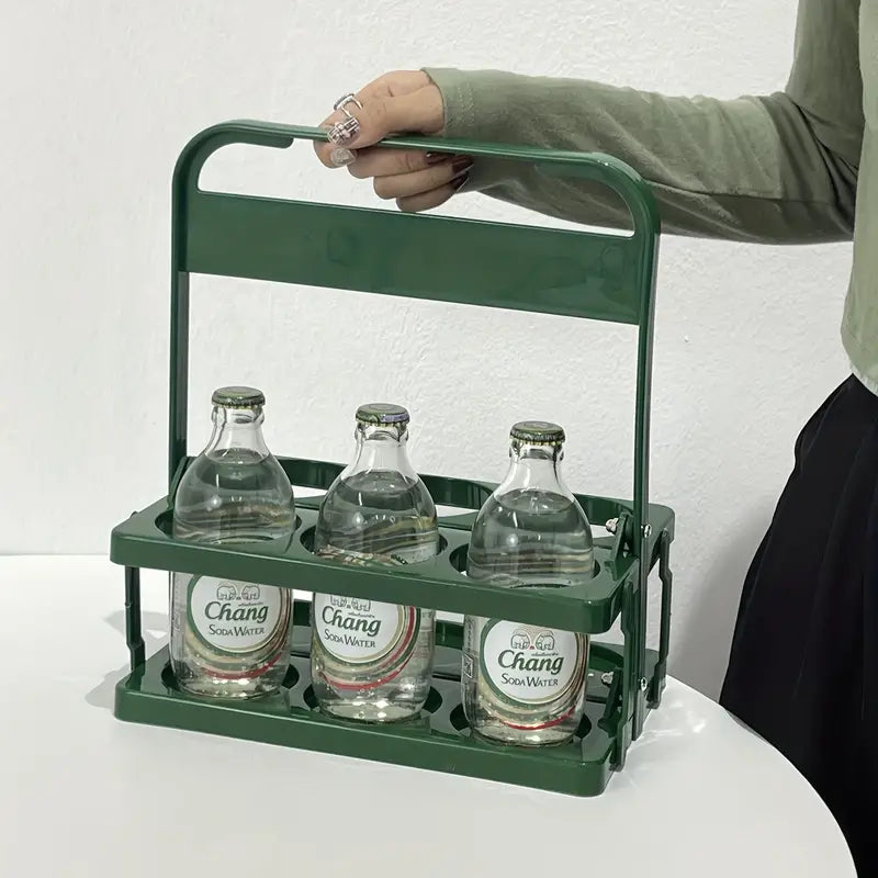 Porta Botella Portátil para 6 Botellas