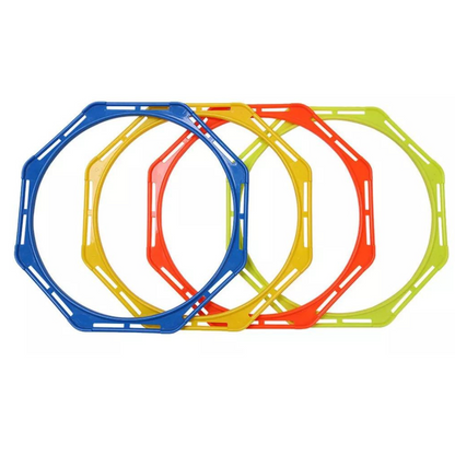 Set 6 Aro Plano Escalera Agilidad Psicomotricidad Con Clips 029