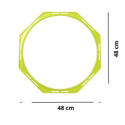 Set 6 Aro Plano Escalera Agilidad Psicomotricidad Con Clips 029