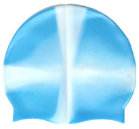Pack 12 Gorro natación 100% silicona unisex - colores