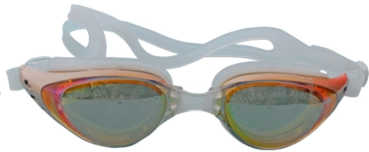 Lente natacion Mod Nahla Swimfit PC +UV +Antifog +Espejo