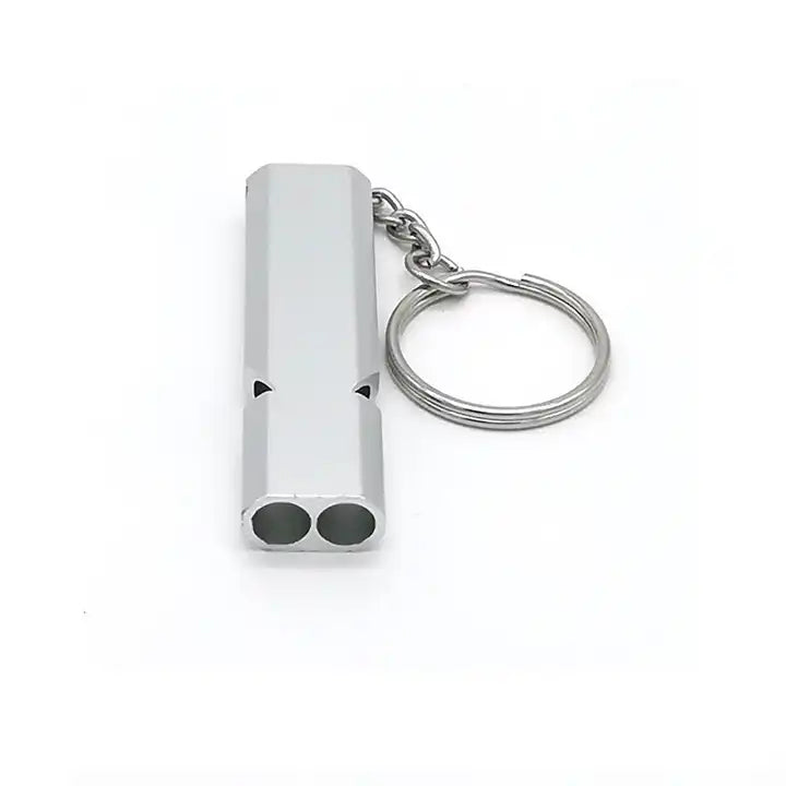 Pack 30x Silbato Pito Metalico Aluminio Largo 5,5cm