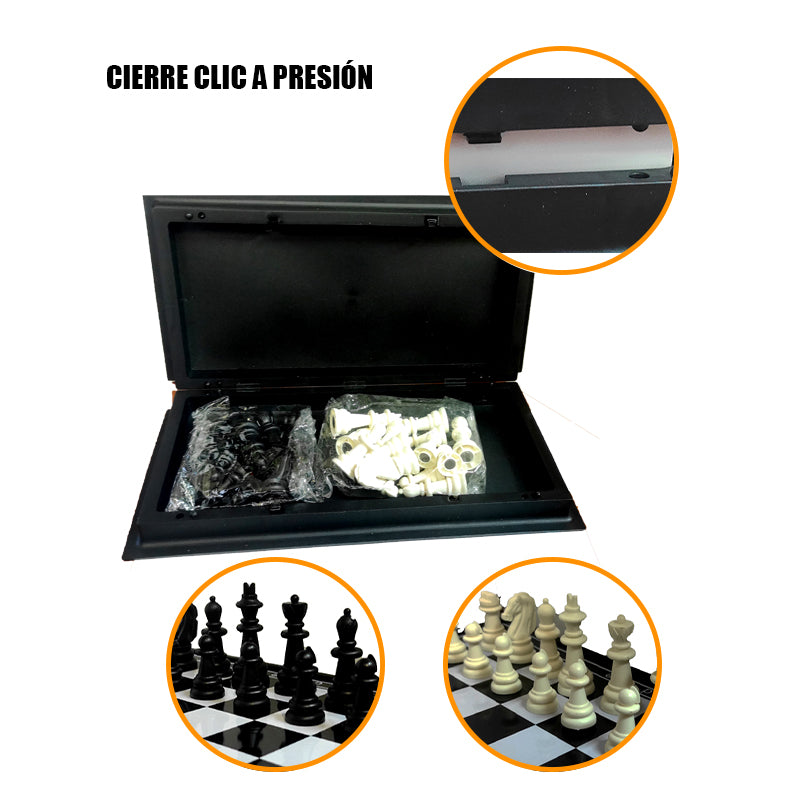 Juego de mesa Ajedrez  magnético 30,5 CM