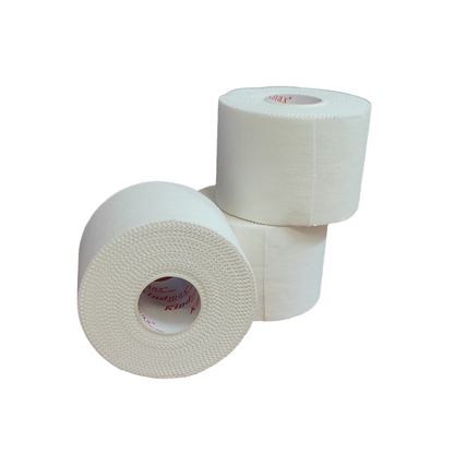 Pack 12x Vendaje rigido 5cm x Largo13,7mt - BLANCA