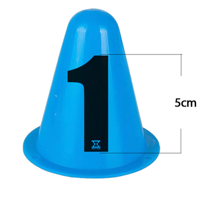 Pack 10x - Cono Entrenamiento Coordinación Agilidad 8cm Personalizados