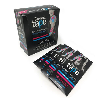 Caja 20 Tape Kinesiologicos 1mt x 5cm - Colores Variados