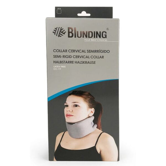 Cuello Collar Cervical ortopedico semi rigido Blunding