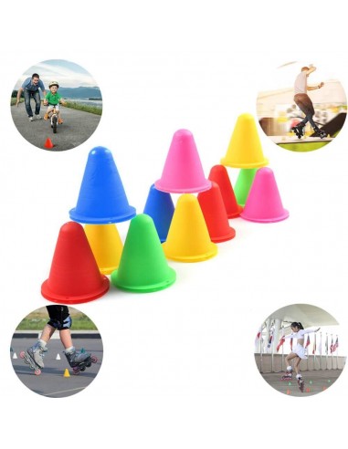 Pack x100 Cono Entrenamiento Coordinación Agilidad 8cm