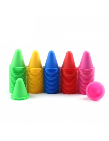 Pack x100 Cono Entrenamiento Coordinación Agilidad 8cm
