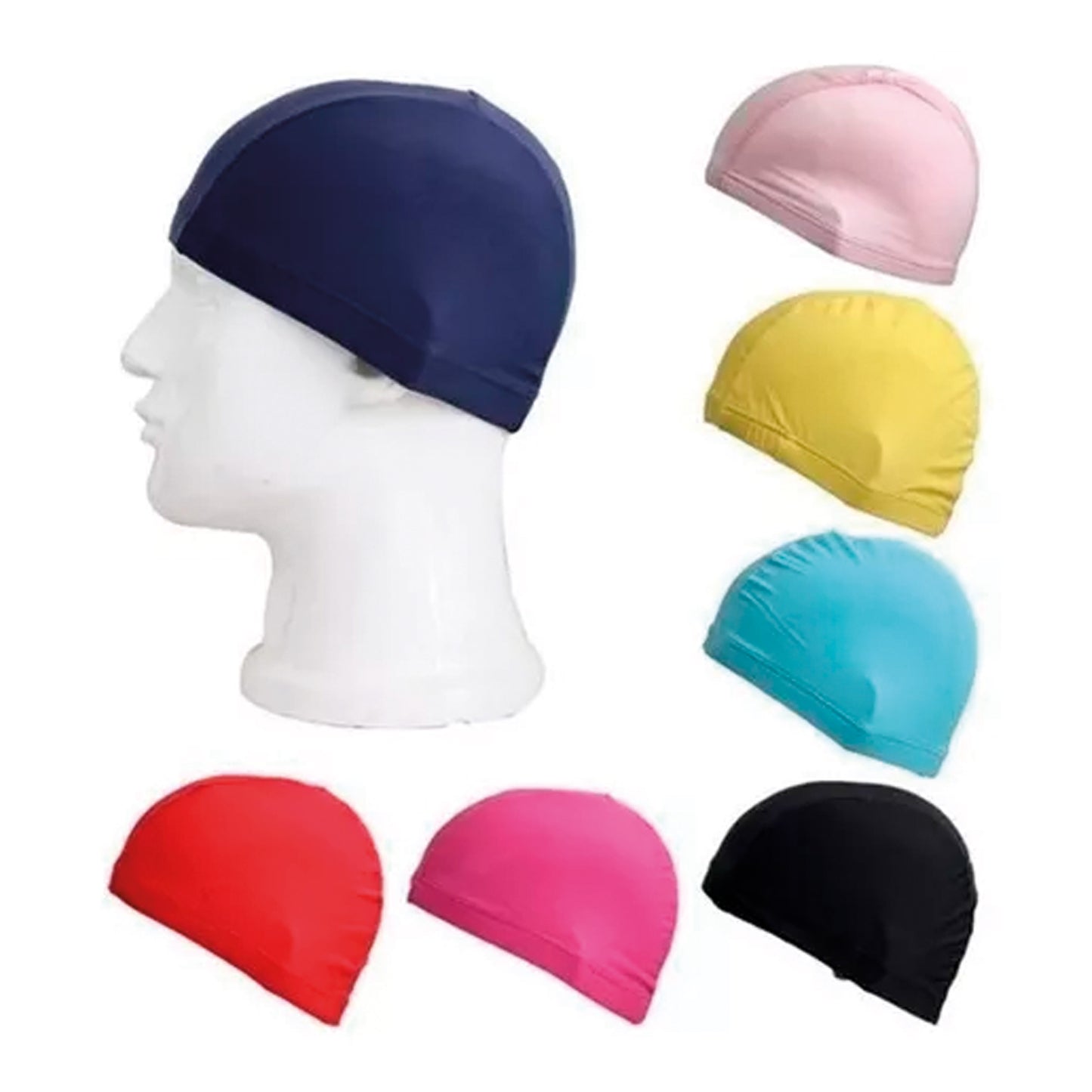 Gorro Natacion Lycra Unisex - Colores