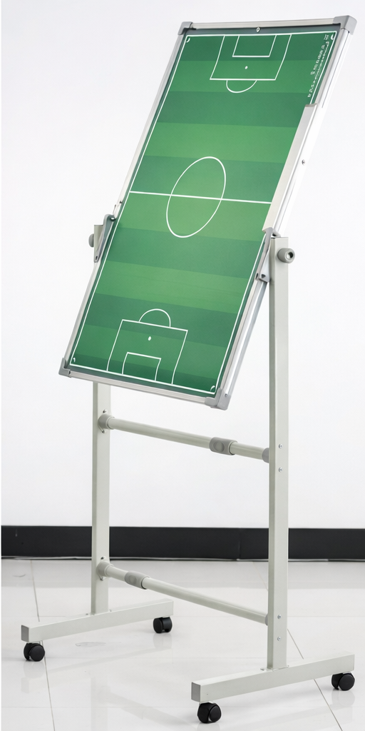 Tablero Pizarra tactica Futbol con ruedas 100cm