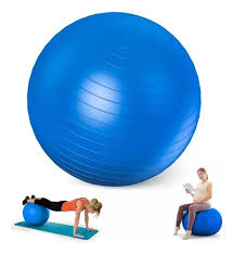Set Balon Pelota Yoga Pilates 85cm + Inflador