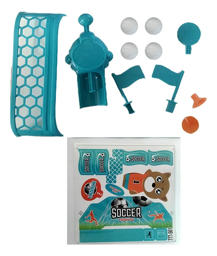 Juego De Mesa Futbol Arquero Oso Y Gol 56cm