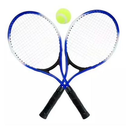 Pack 2 Raquetas Tenis Principiantes Amateur + Pelota