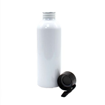 Botella Aluminio Tapa Plana Rosca 750ml