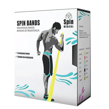 Rollo Banda elasticada 15x45 metros - Spin Medical