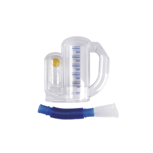 Ejercitador pulmonar Triflow Spirometer TRI-12 Spin Medical