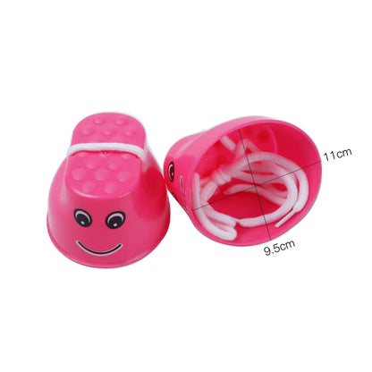 Par Zancos 11cm zapatos infantil 5 años