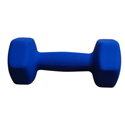 PAR Mancuerna Acero Hexagonal Vinilo 5 Kg - Total 10Kg