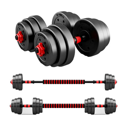 PACK BANCA INCLINABLE MULTIFUNCIONAL + PAR MANCUERNAS + 40KGS EN DISCOS