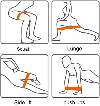 Pack Cajon + Set 5 Bandas Gluteo - Step Ajustable Aerobico