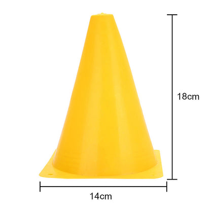 Cono 18cm Entrenamiento Agilidad - Pack 10 Unid