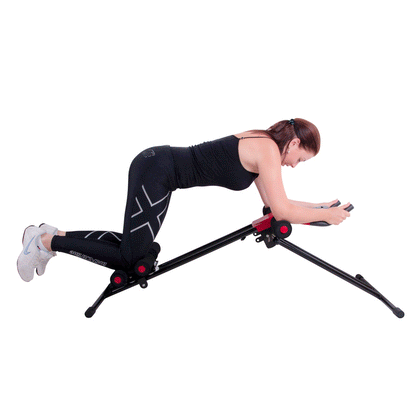 PACK Maquina Abdominal +Ruedita + Set 5x Bandas Gluteos + Discos Deslizantes - PROMO01
