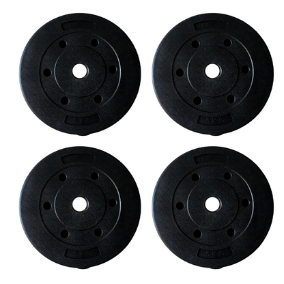 Pack Discos Peso 1par 2,5 Y 2pares 2kg- Total 13kg