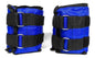 Par Tobilleras Peso Ajustable Ejercicio 3 Kg - Total 6kg - Azul