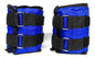 Par Tobilleras Peso Ajustable Ejercicio 2,5 Kg - Total 5kg - Azul