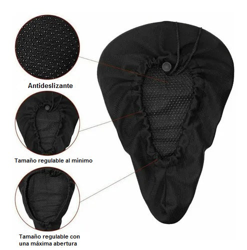 Funda Almohadilla SillÃ­n Asiento Bicicleta - Diferentes modelos - 29x17.5
