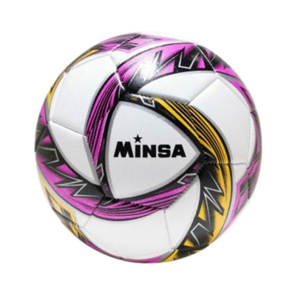 BALÓN FÚTBOL MINSA Tamaño oficial 5 - Colores