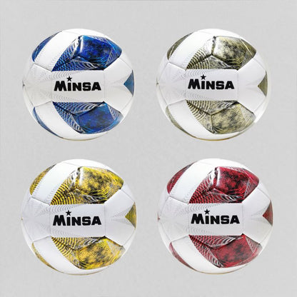 BAÓN FÚTBOL MINSA Tamaño Oficial 5 - Colores