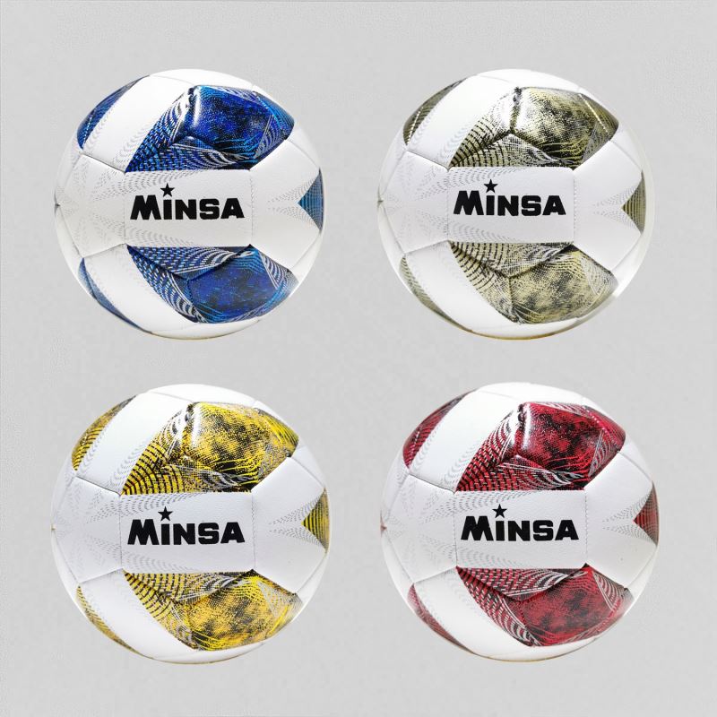 BAÓN FÚTBOL MINSA Tamaño Oficial 5 - Colores