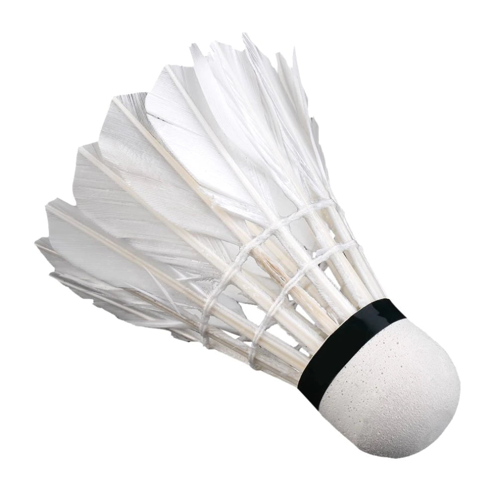 Set 3 Plumillas de Badminton de Pluma natural Flott