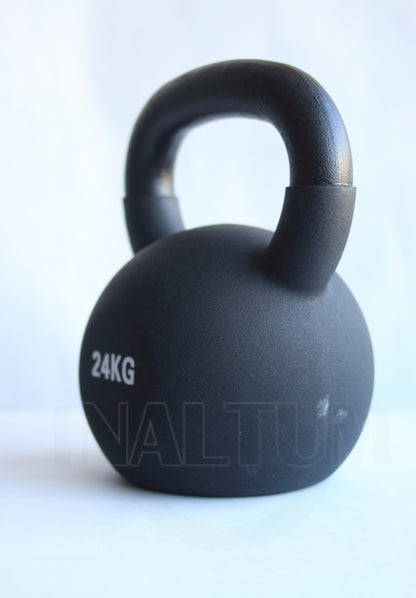 Kettlebell 24 Kg Acero recubiertas con Vinilo