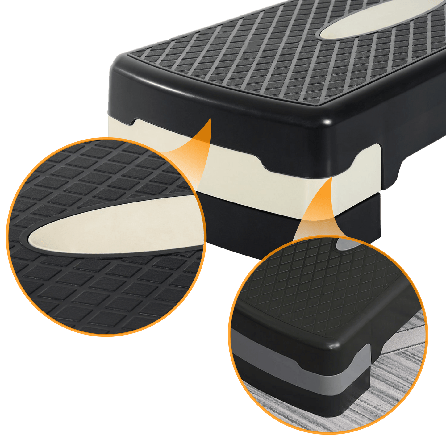 Pack Step Aerobico 2 Niveles + Faja Termica