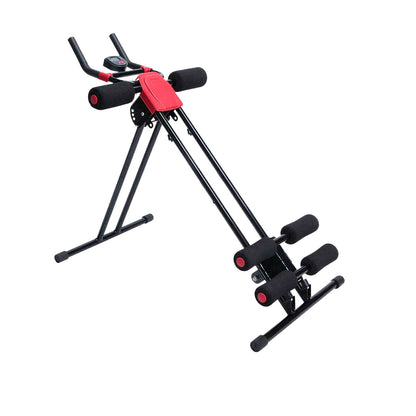 PACK Maquina Abdominal +Ruedita + Set 5x Bandas Gluteos + Discos Deslizantes - PROMO01