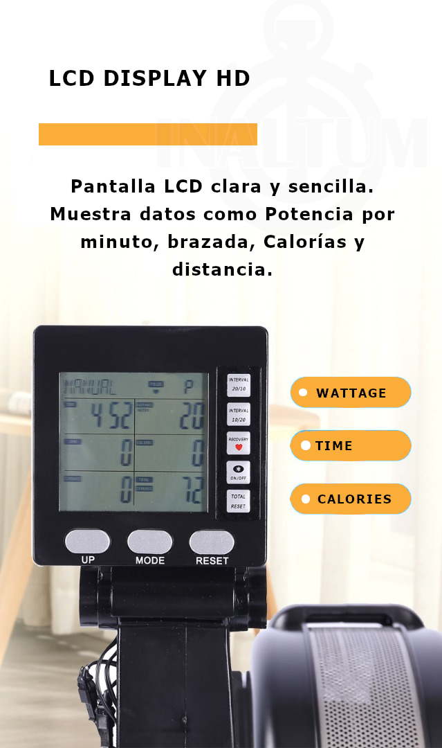 REPUESTO - Remadora acero Air Rower - Cadena Aire
