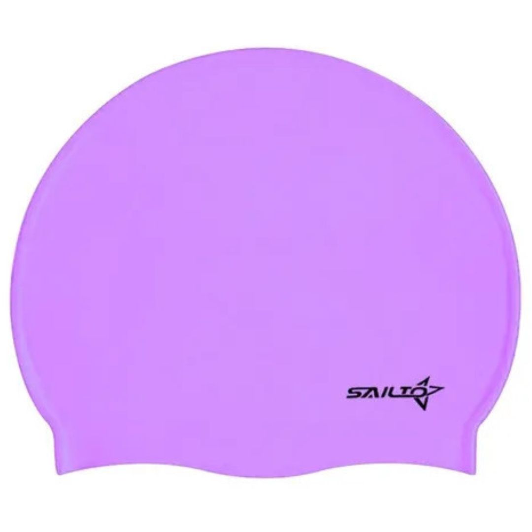 Gorro natacion 100% silicona unisex - colores Waterproof